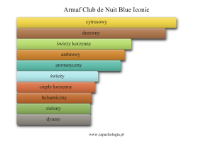 Armaf Club de Nuit Blue Iconic — akordy zapachowe