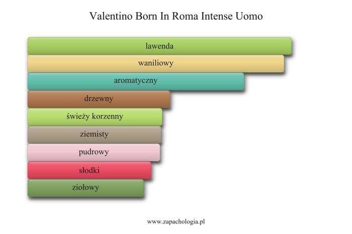 Valentino Born In Roma Intense Uomo — akordy zapachowe