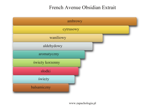 French Avenue Obsidian Extrait — akordy zapachowe