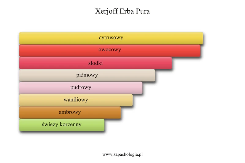 Xerjoff Erba Pura — akordy zapachowe