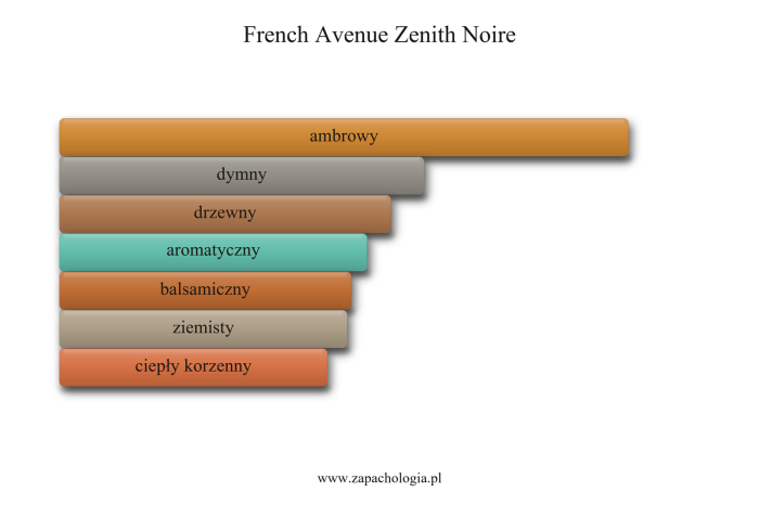 French Avenue Zenith Noire — akordy zapachowe