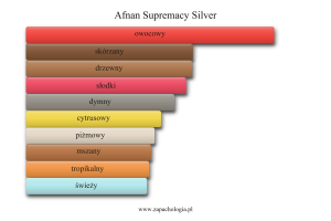 Afnan Supremacy Silver — akordy zapachowe