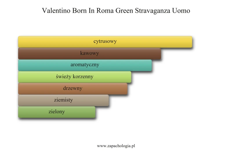 Valentino Born In Roma Green Stravaganza Uomo — akordy zapachowe