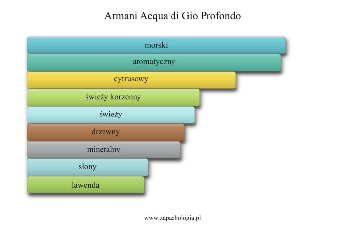 Armani Acqua di Gio Profondo — akordy zapachowe