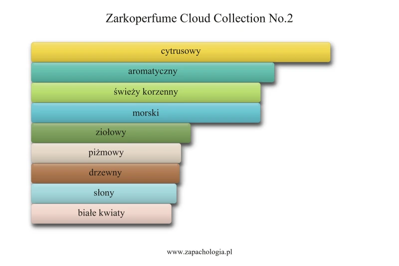 Zarkoperfume Cloud Collection No.2 — akordy zapachowe