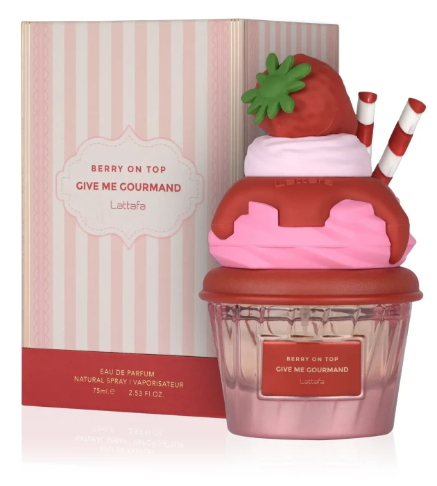 Lattafa Give Me Gourmand Berry on Top — zdjęcie produktu