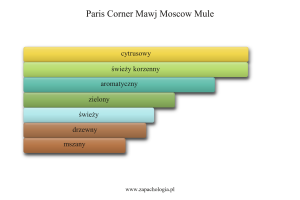 Paris Corner Mawj Moscow Mule — akordy zapachowe