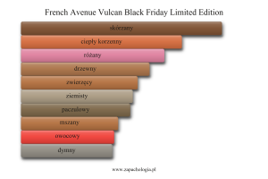 French Avenue Vulcan Black Friday Limited Edition — akordy zapachowe